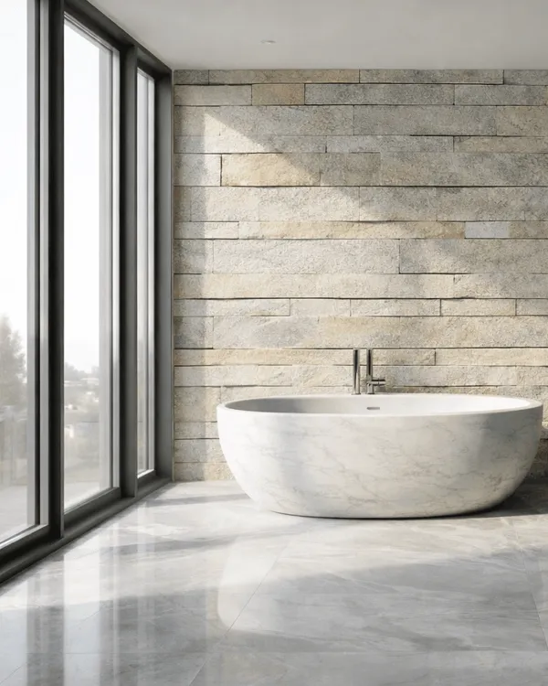 Salle de bain raffinée